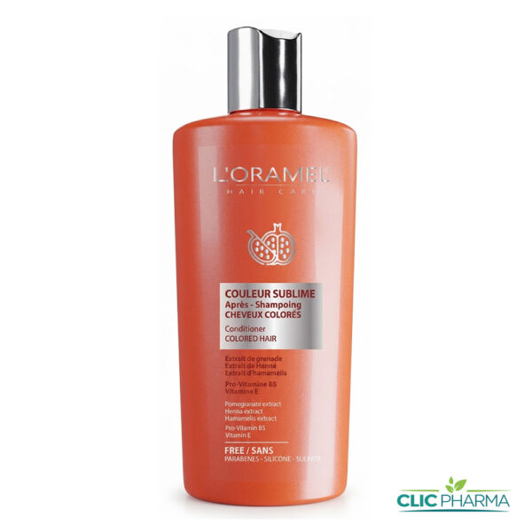 L'ORAMEL APRES-SHAMPOING COULEUR SUBLIME 300ML