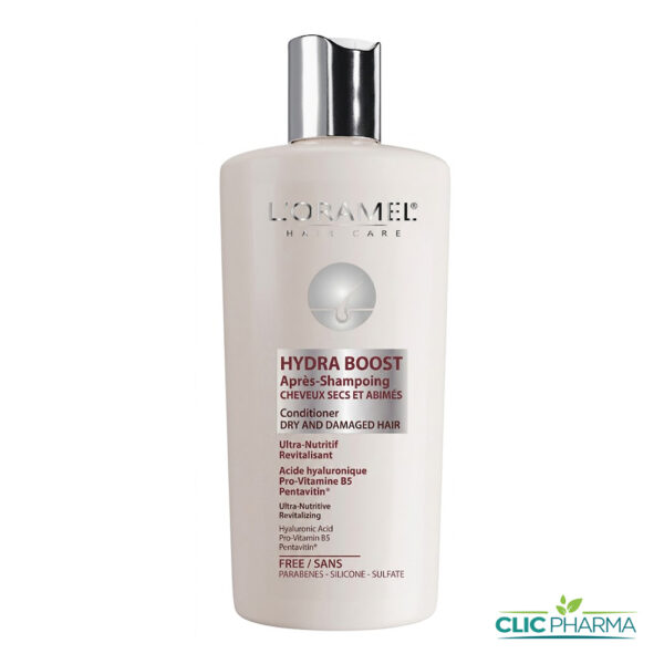 L'ORAMEL APRES-SHAMPOING HYDRA BOOST CHEVEUX SECS 300ML