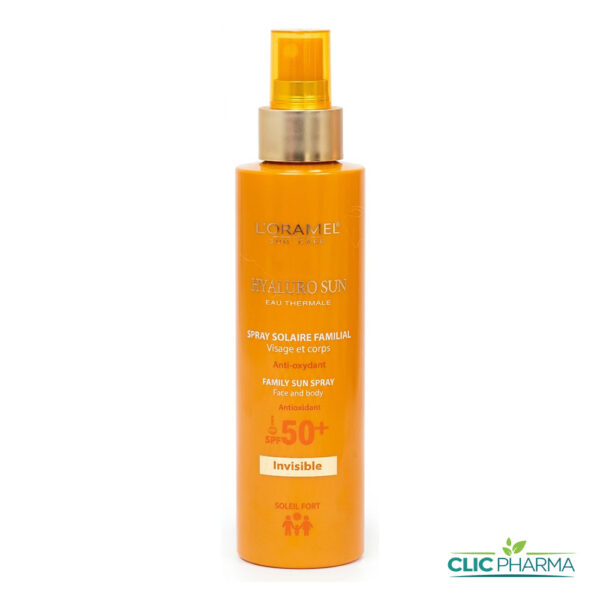 L'ORAMEL HYALUROSUN SPRAY SOLAIRE FAMILIAL SPF50+ 170ML