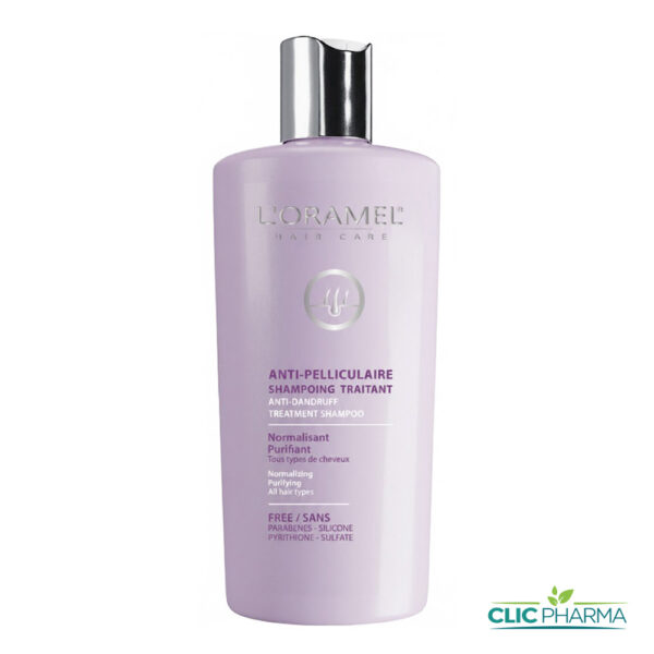 L'ORAMEL SHAMPOING ANTIPELLICULAIRE 300ML