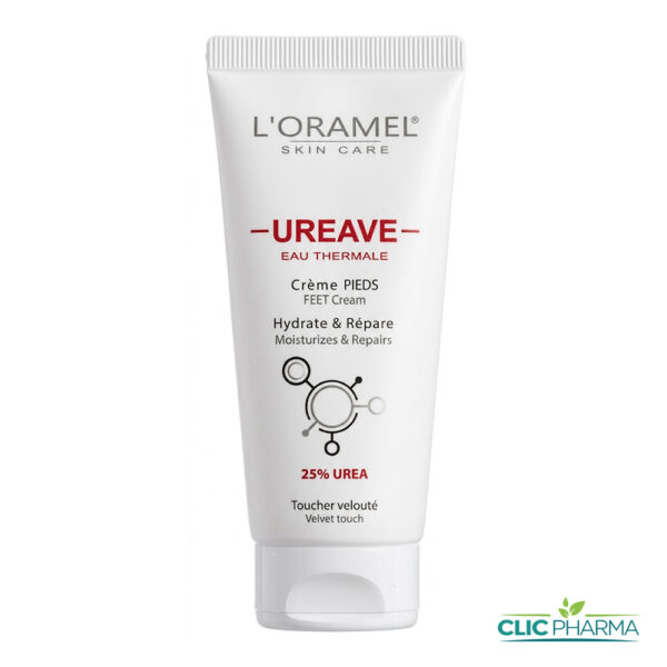 L'ORAMEL UREAVE CREME PIEDS 75ML