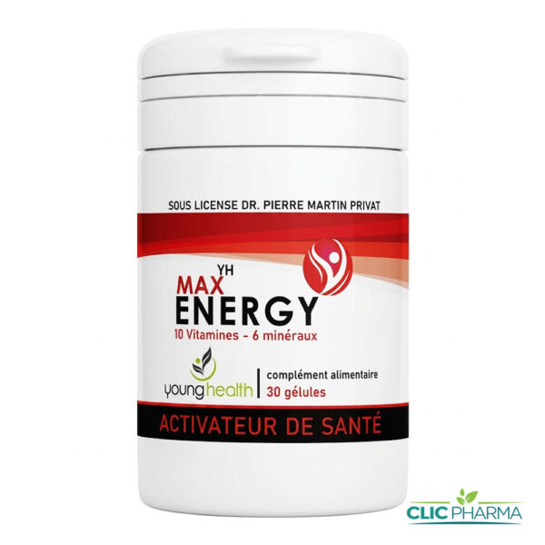 YOUNG HEALTH MAX ENERGY (30 GELULES)