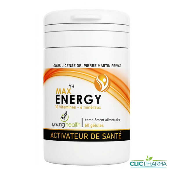 YOUNG HEALTH MAX ENERGY (60 GELULES)