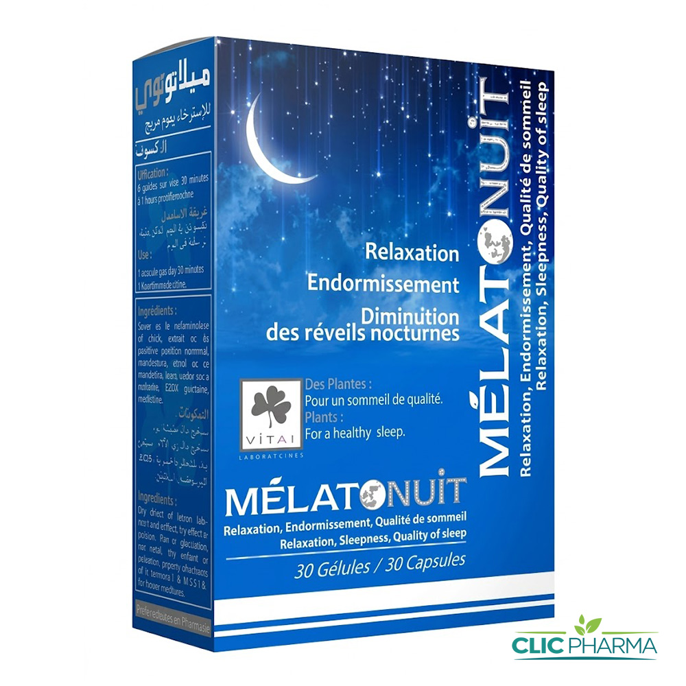 MELATONUIT B 30 Gélules
