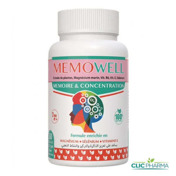 MEMOWELL (30 GELULES)