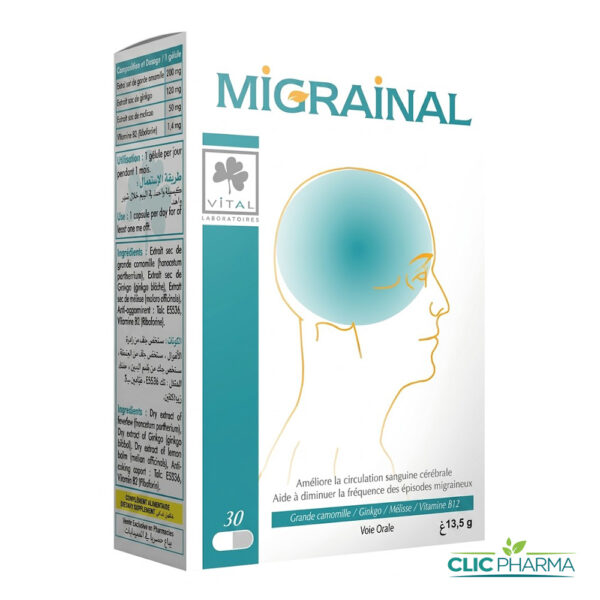 MIGRAINAL (30 GELULES)