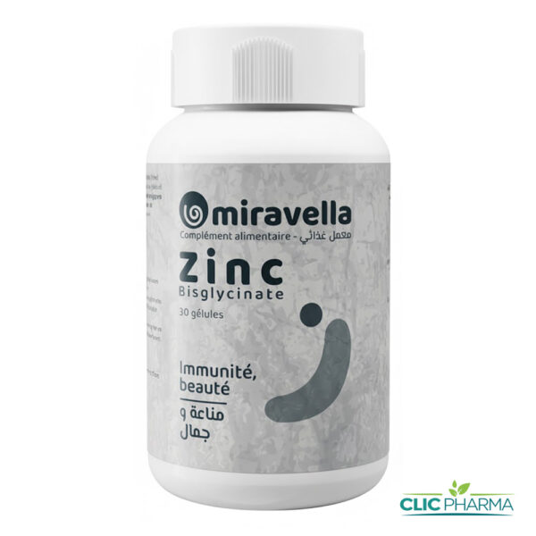 MIRAVELLA ZINC BISGLYCINATE (30 GELULES)