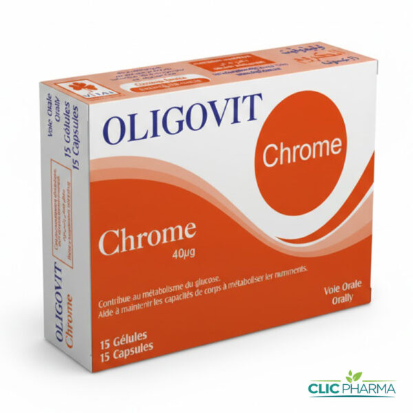 OLIGOVIT CHROME 40µg (15 GELULES)