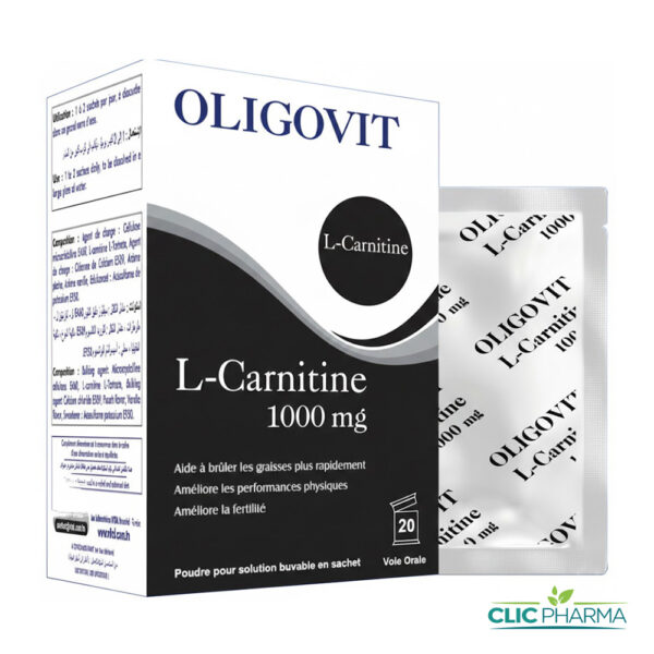 OLIGOVIT L-CARNITINE (20 SACHETS)