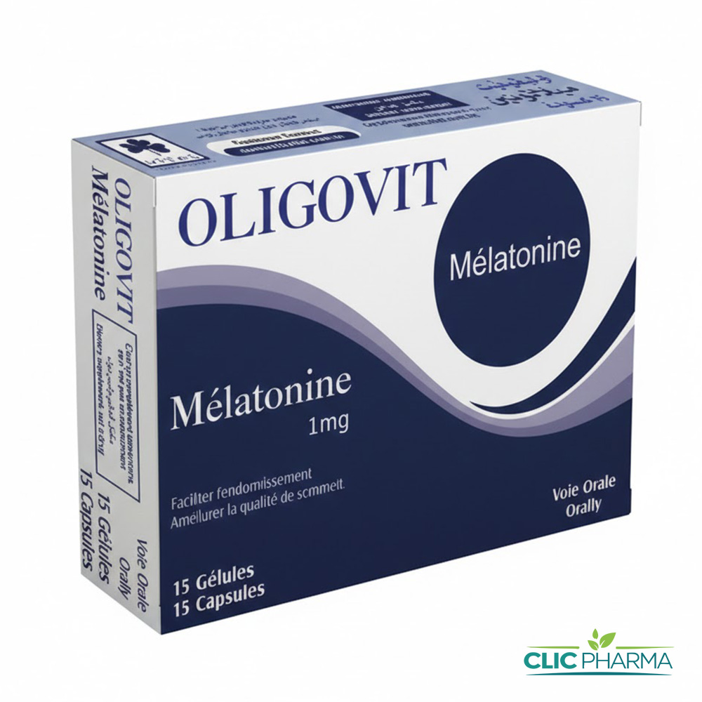 OLIGOVIT MELATONINE B 15 gélules