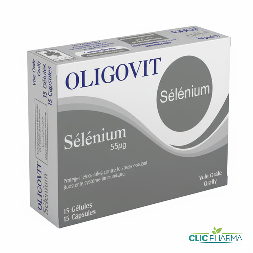 OLIGOVIT SELENIUM B 15 gélules