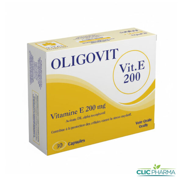 OLIGOVIT VIT E 200mg (30 GELULES)