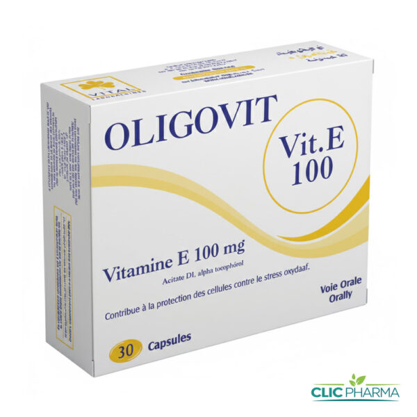 OLIGOVIT VITAMINE E 100mg (30 GELULES)