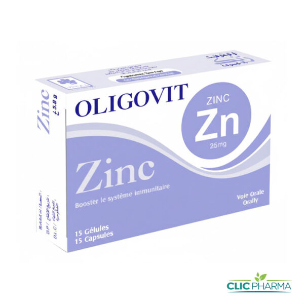 OLIGOVIT ZINC (15 GELULES)