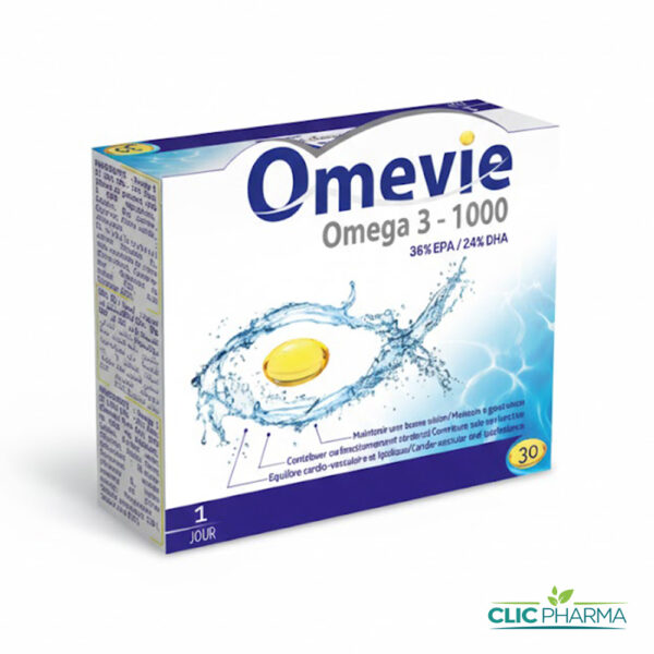 OMEVIE OMEGA 3-1000 (30 GELULES)
