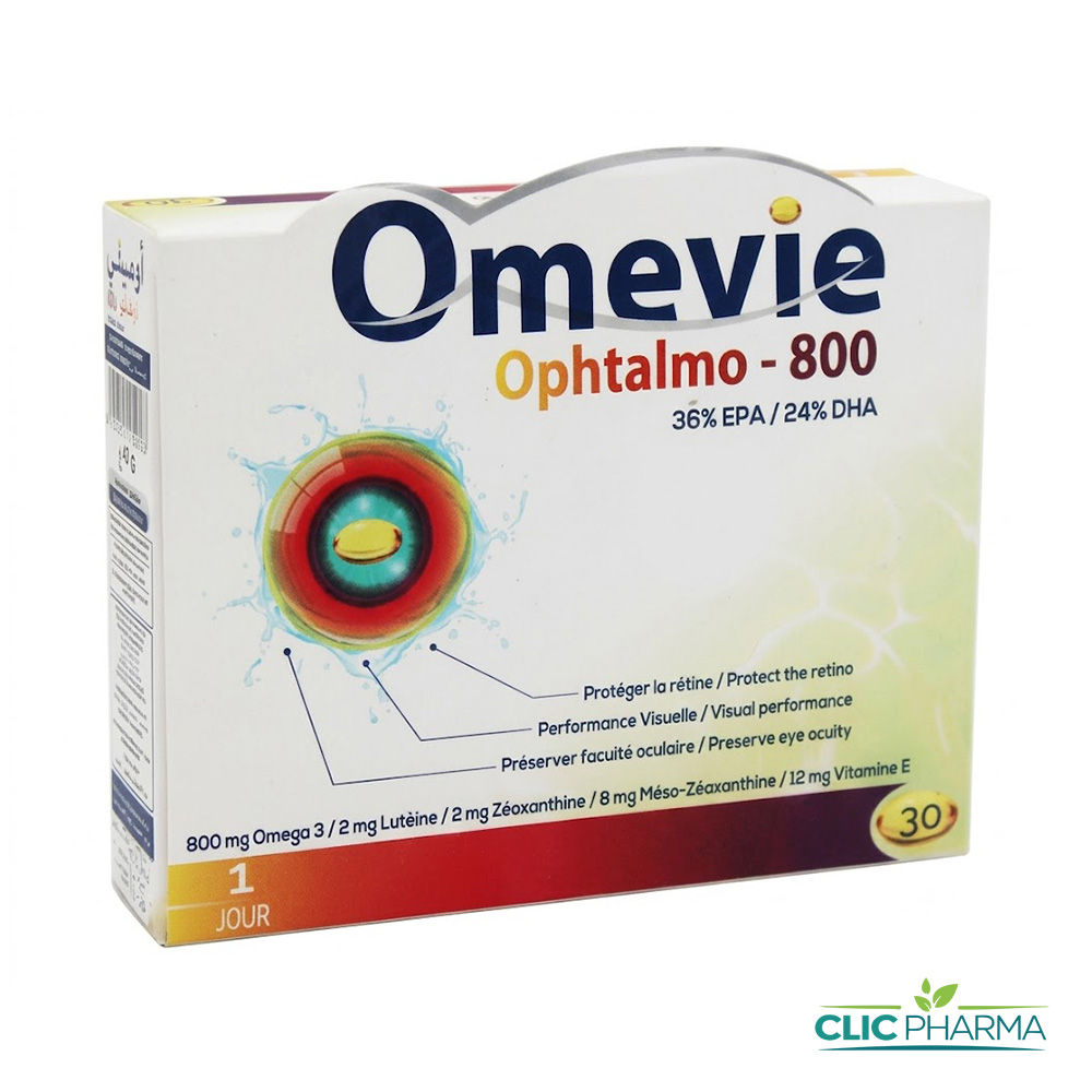 OMEVIE OPHTALMO 800 CAPS B30