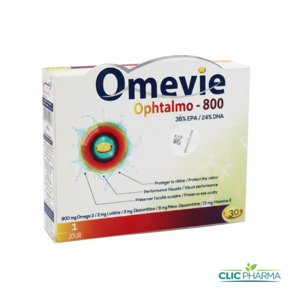 OMEVIE OPHTALMO-800 (30 GELULES)