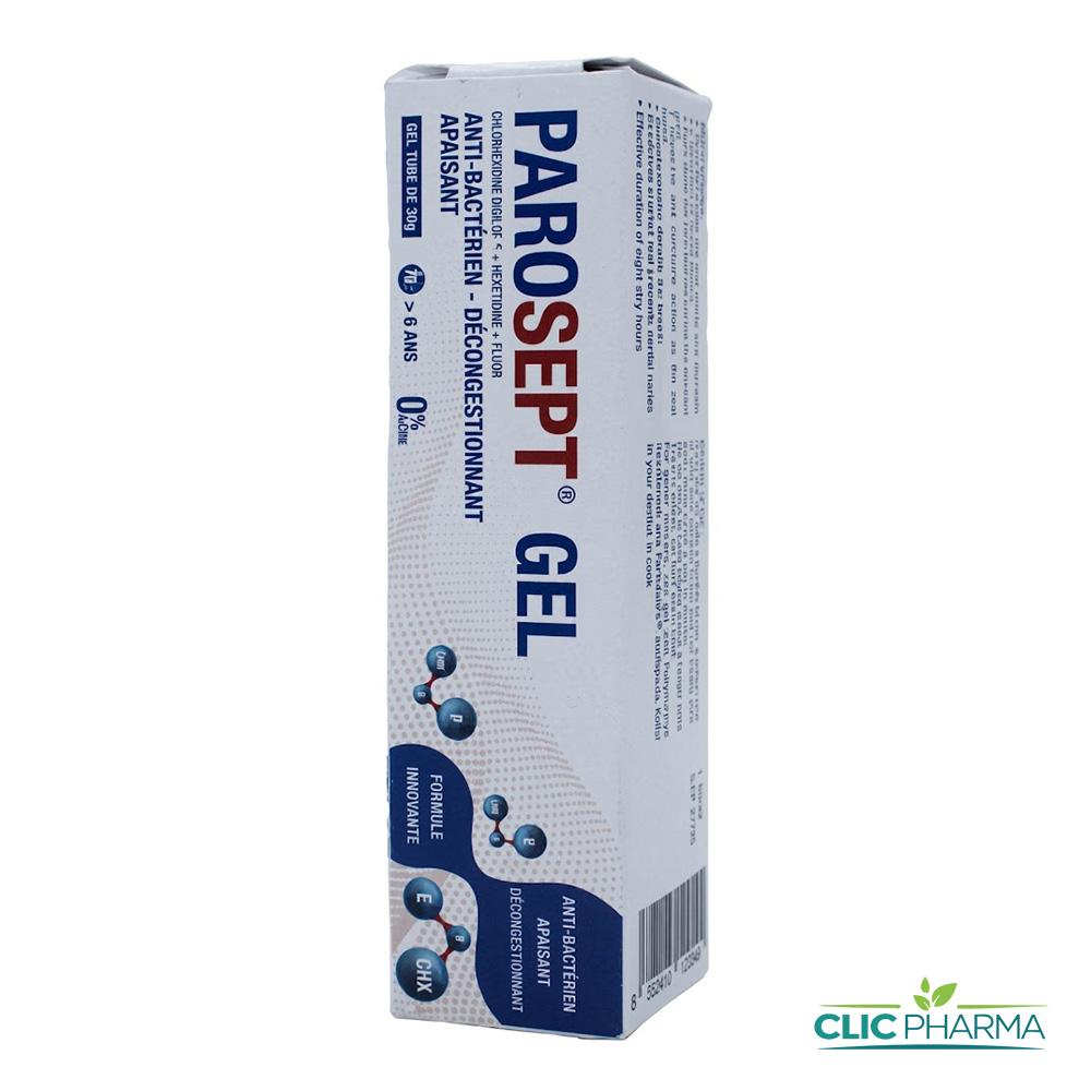 PAROSEPT GEL BUCCAL TUBE 30 G