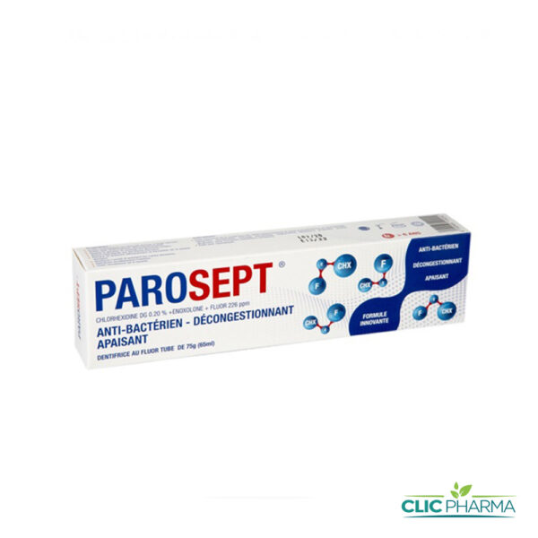 PAROSEPT PATE DENTIFRICE TUBE 75g