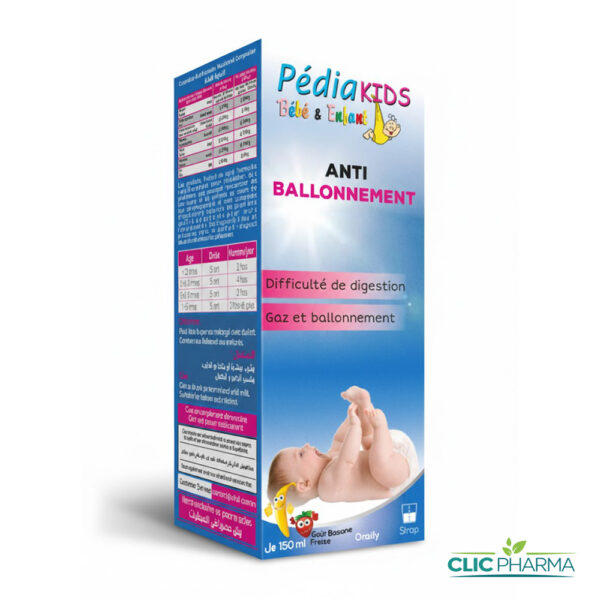 PEDIAKIDS ANTI-BALLONEMENT SIROP 150ML