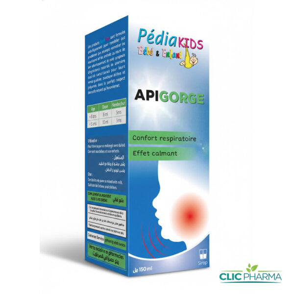 PEDIAKIDS APIGORGE SIROP 150ML