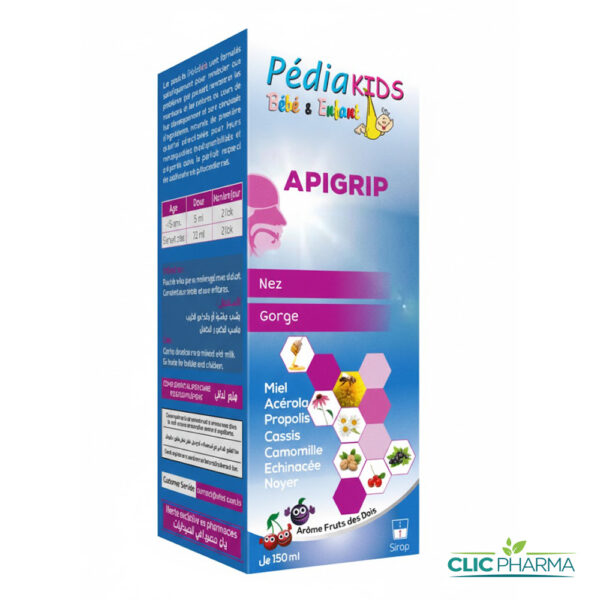 PEDIAKIDS APIGRIP SIROP 150 ML