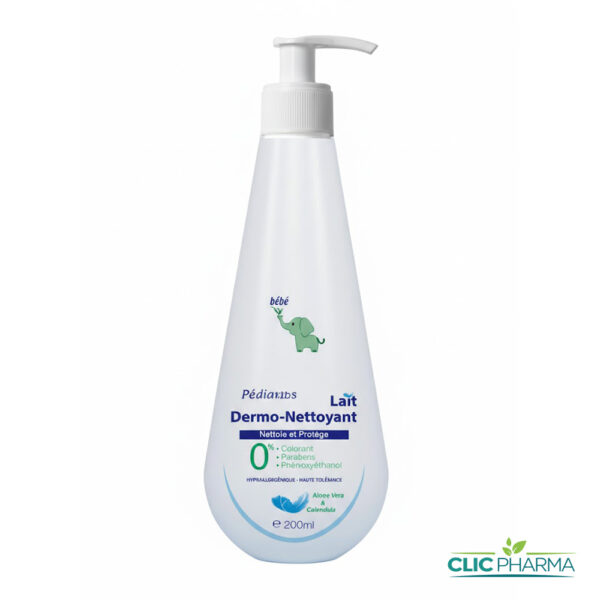 PEDIAKIDS BEBE LAIT DERMO-NETTOYANT 200ML
