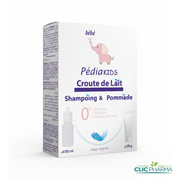PEDIAKIDS CROUTE DE LAIT SHAMPOING & POMMADE