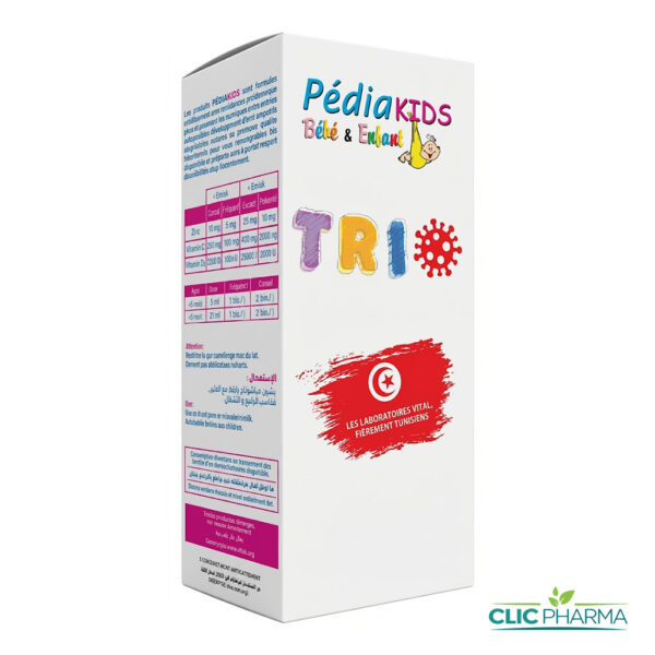 PEDIAKIDS TRIO SIROP 150ML