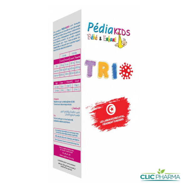 PEDIAKIDS TRIO SIROP 150ML