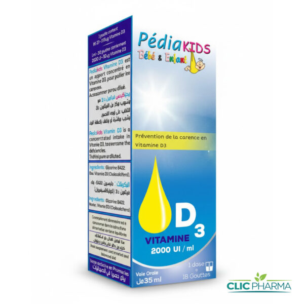 PEDIAKIDS VITAMINE D3 35ML