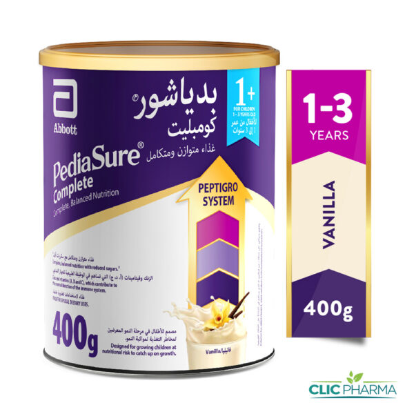 ABBOTT PEDIASURE COMPLETE VANILLE 400g