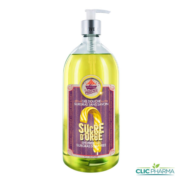 PETITS BAINS PROVENCE GEL DOUCHE SUCRE D'ORGE 1L