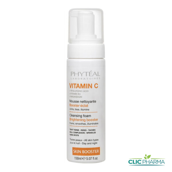 PHYTEAL VITAMINE C MOUSSE NETTOYANTE 200ML
