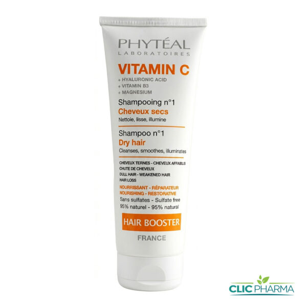 PHYTEAL VITAMINE C SHAMPOING BOOSTER N1 CHEVEUX SECS 200ML