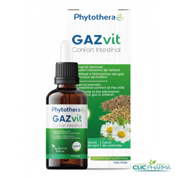 PHYTOTHERA GAZVIT GOUTTES 50ML
