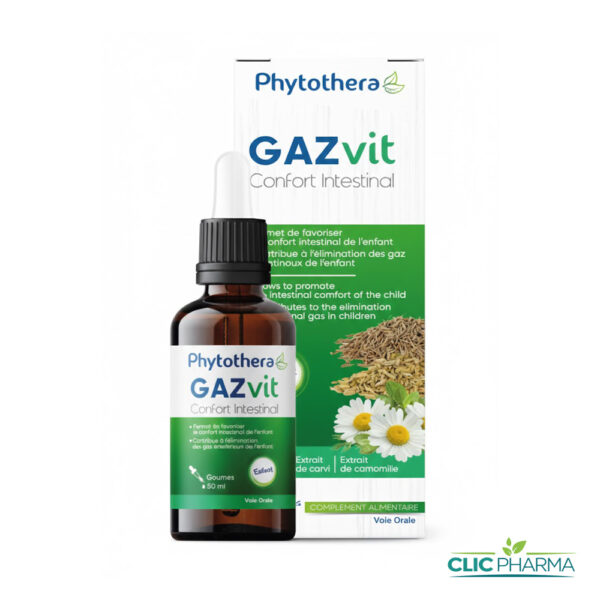 PHYTOTHERA GAZVIT GOUTTES 50ML