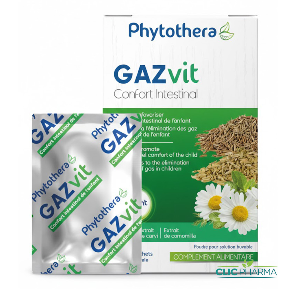 PHYTOTHERA GAZVIT CONFORT INTESTINAL SACHETS B20