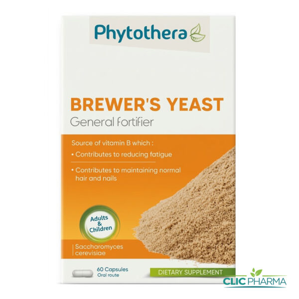 PHYTOTHERA LEVURE DE BIERE (60 GELULES)