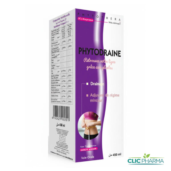 PHYTOTHERA PHYTODRAINE SIROP 450 ml