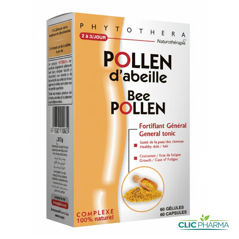 PHYTOTHERA POLLEN B 60 GÉLULES