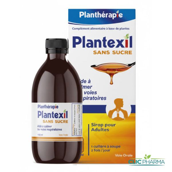 PLANTEXIL TOUX SECHE SIROP SANS SUCRE 150ML