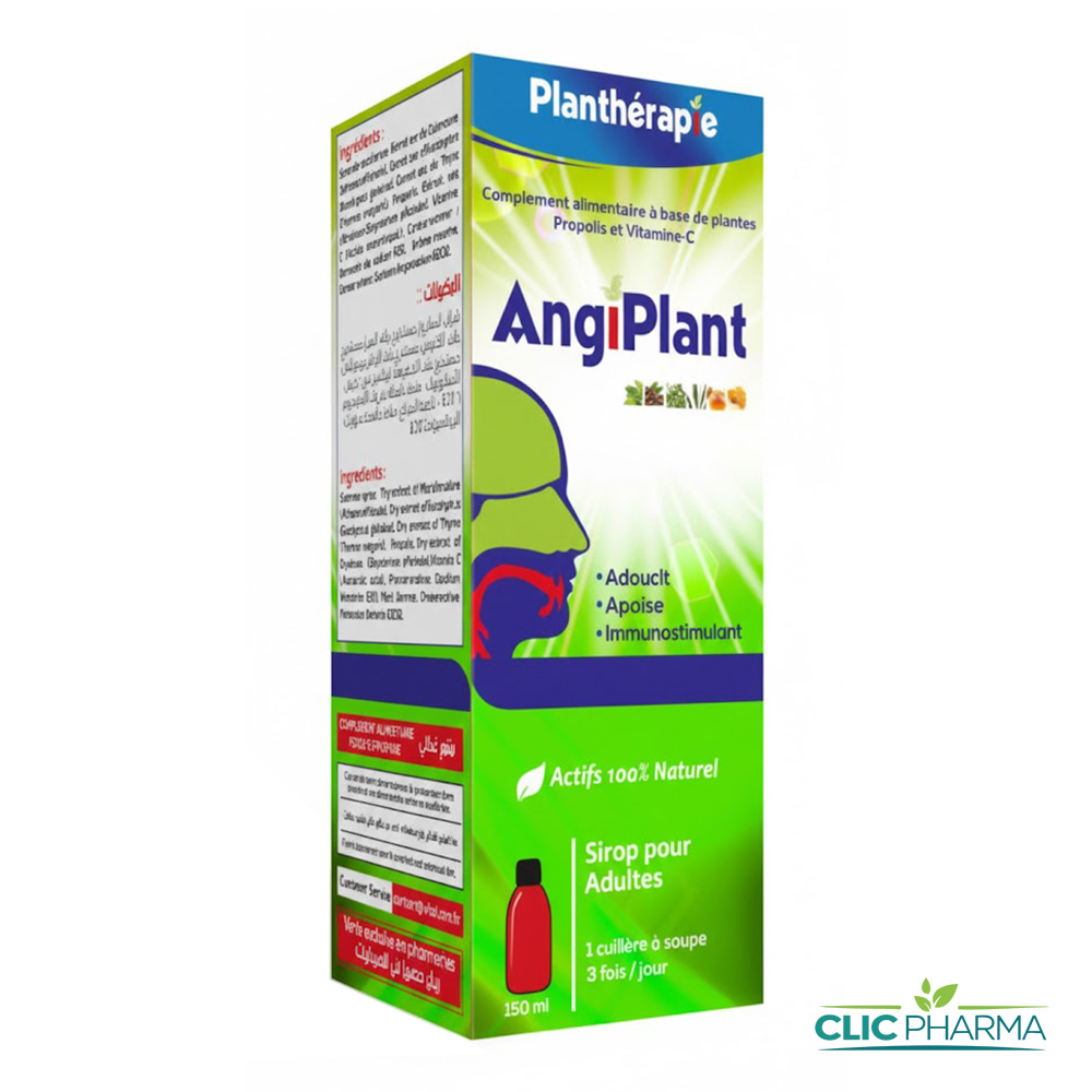 PLANTHERAPIE ANGIPLANT SIROP 150ML