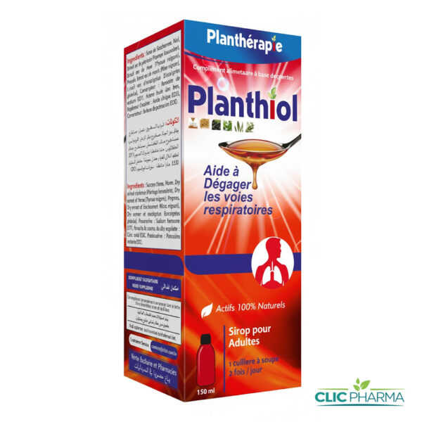 PLANTHIOL SIROP TOUX GRASSE 150ML