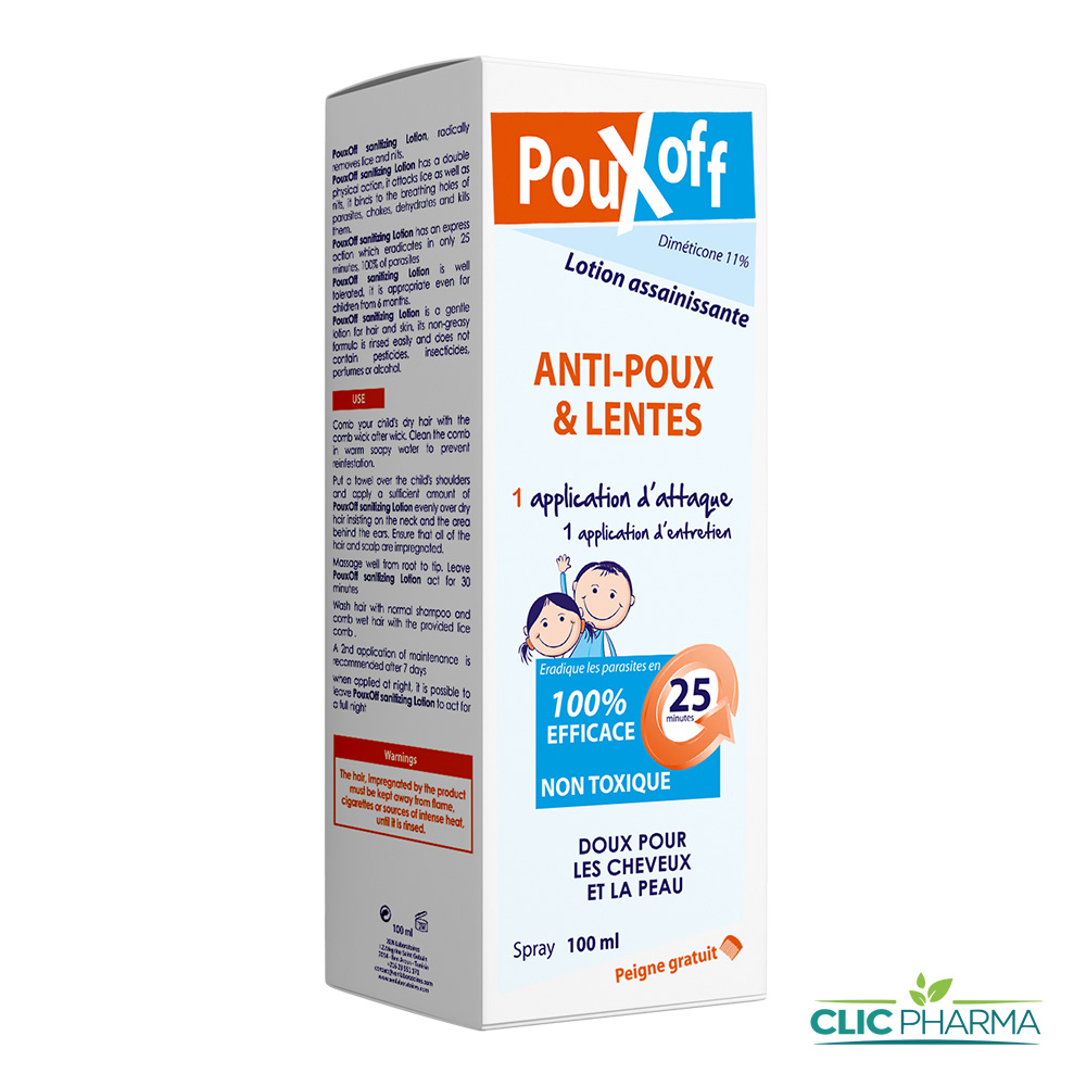 POUXOFF ENF LOTION ANTI-POUX 100ML