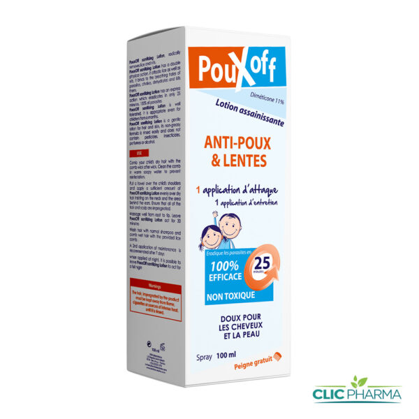 POUXOFF ENFANTS LOTION ANTI-POUX 100ML