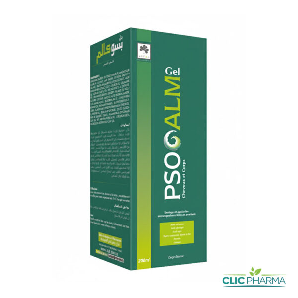 PSOCALM GEL CHEVEUX ET CORPS 200ML