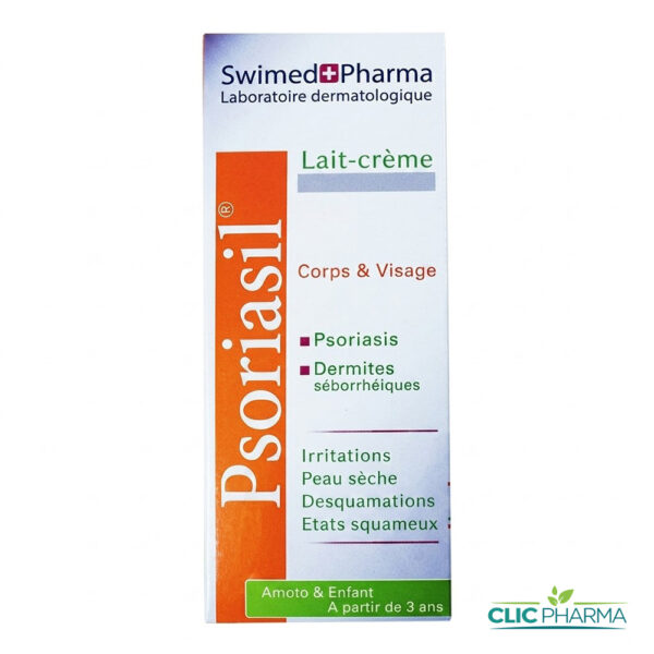 PSORIASIL LAIT CREME VISAGE ET CORPS ADULTES ET ENFANTS 100ML