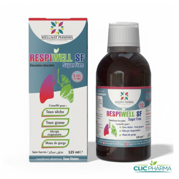 RESPIWELL SANS SUCRE +6M 125ML