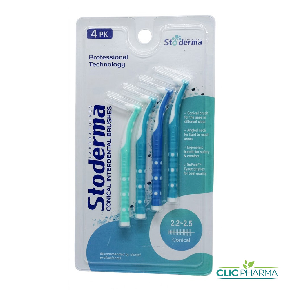 STODERMA BROSSETTES INTERDENTAL 2.2 2.5 B 4
